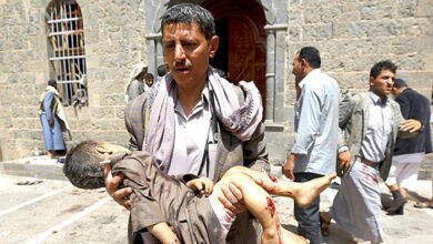 صورة الحرب في اليمن: مقتل وجرح 10200 طفل منذ بدء المعارك