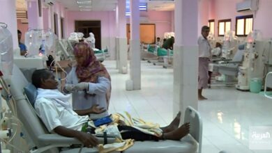صورة إنتشار مرض جلدي غريب في اليمن