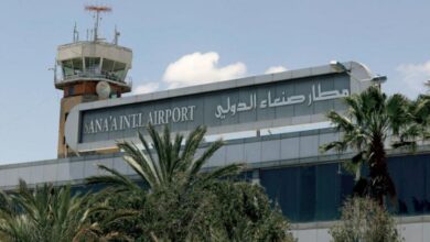 صورة تعثر وصول اول رحلة تجارية إلى مطار صنعاء الدولي