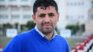 صورة اطلاق سراح الصحفي عباد الجرادي في صنعاء